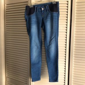 Maternity Side Panel Skinny Jeans Size 1